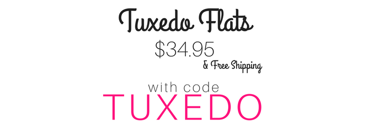Cents of Style – Tuxedo Flats for $15 Off! FREE SHIPPING!