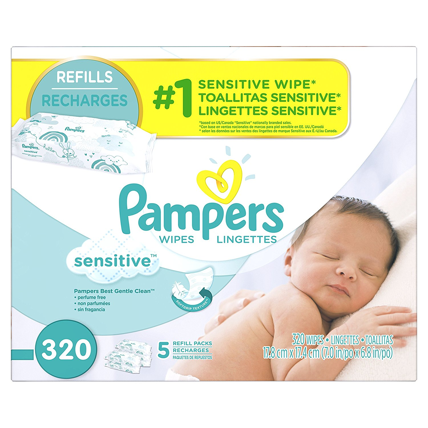 Pampers Baby Wipes Sensitive (320 Count) Only $7.39 Shipped! Pampers Baby Wipes Sensitive (320 Count) Only $7.39 Shipped!