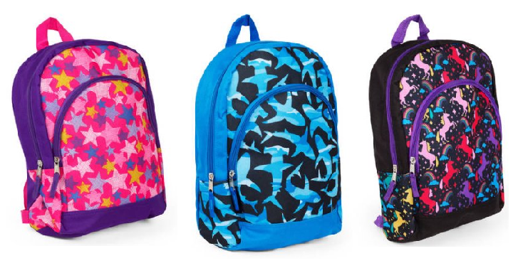 HOT! Walmart: Kids Backpacks Only $2.47 Each + FREE Pick Up!