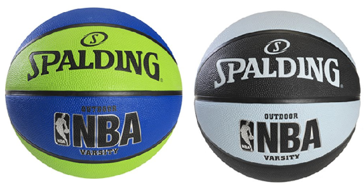 Spalding NBA Varsity Outdoor Rubber Basketball Only $6.17! (Reg. $16.99)