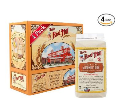 Bob’s Red Mill Super Fine Almond Flour, 16 Ounce Packages (Pack of 4) – Only $23.79!