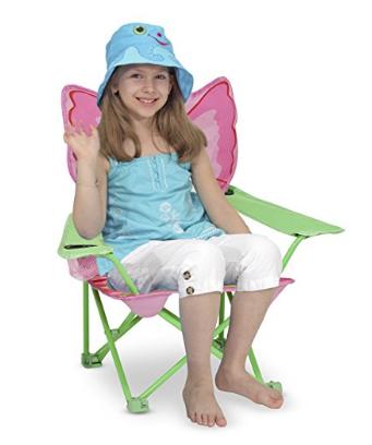 Melissa & Doug Sunny Patch Bella Butterfly Outdoor Folding Chair – Only $11.99!