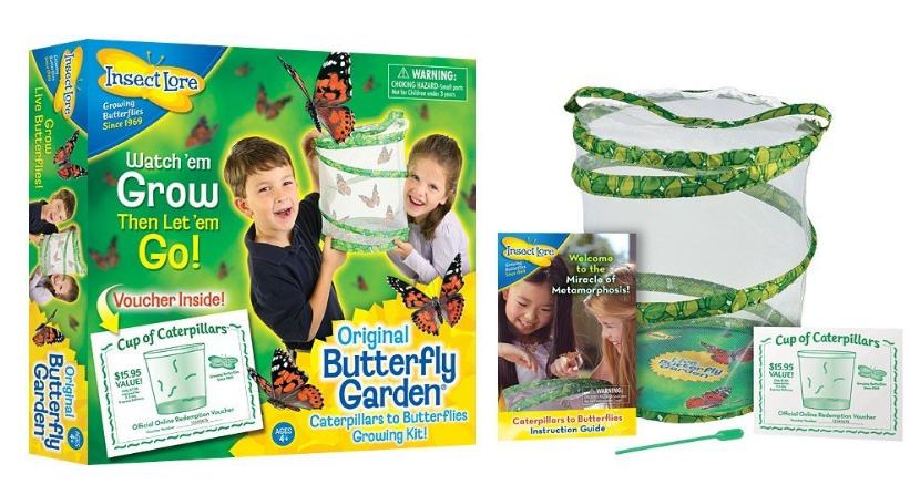 Amazon Prime Dady: Insect Lore Original Butterfly Garden with Voucher – Only $11.51!