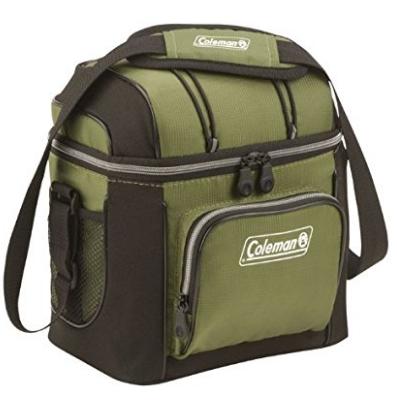 Coleman 9-Can Soft Cooler With Hard Liner (Green) – Only $10.77!