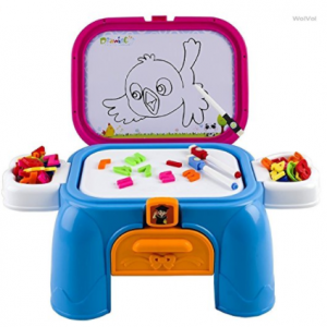 Drawing Board for Kids with Magnetic Letters and Numbers, Colorful Markers $28.94