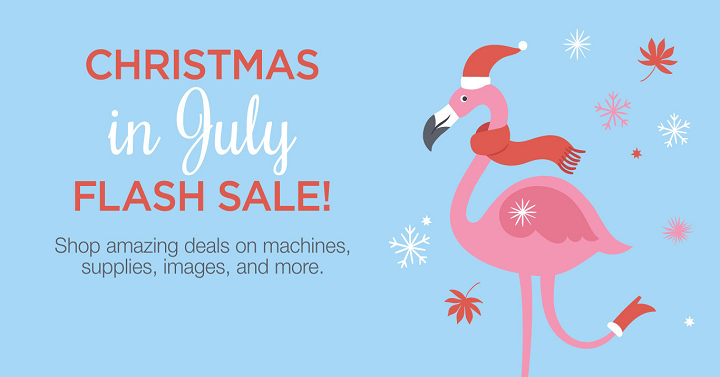 Cricut: Christmas in July Flash Sale – Save 40% Off Supplies & More!