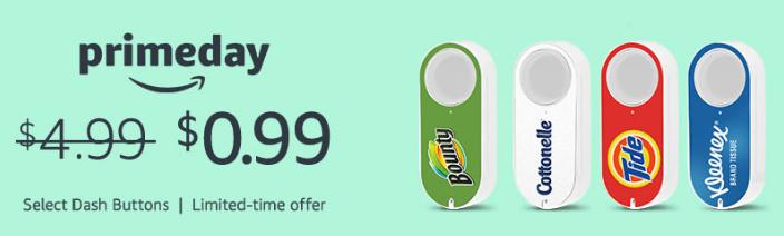 Amazon Prime Day: Select Amazon Dash Buttons Only $0.99!