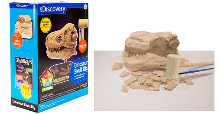 Walmart: Discovery Dinosaur Skull Dig Only $6.25!