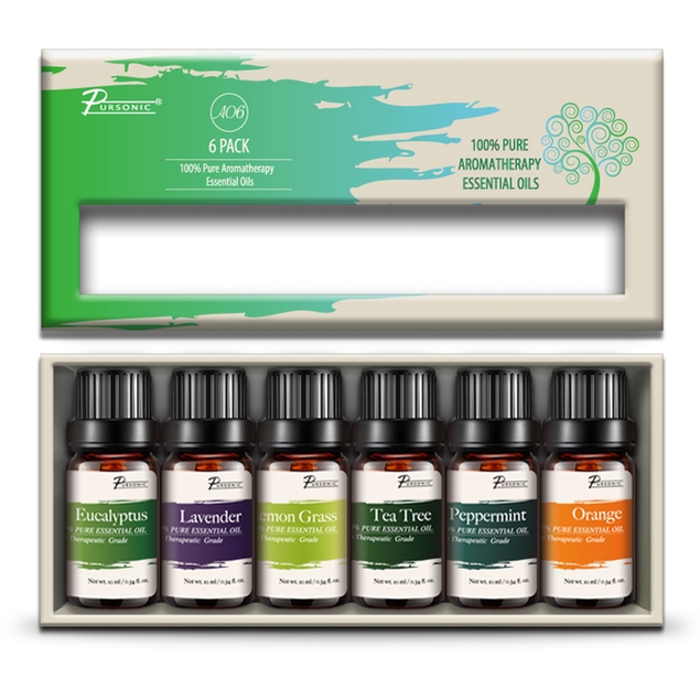 Tanga: 6-Pack Aromatherapy 100% Pure Essential-Oil Get Set Only $12.99 Shipped!
