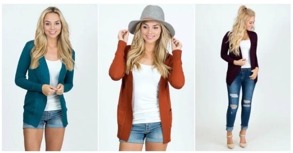 Fall Cardigans – Only $17.99!