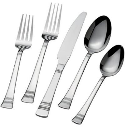 International Silver Kensington 51-Piece Stainless Steel Flatware Set (Service for 8) – Only $29.99 Shipped!
