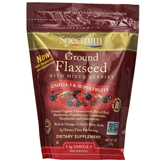 Amazon: Spectrum Essentials Ground Flaxseed with Mixed Berries Only $3.96 Shipped!