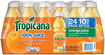 Prime Members: Tropicana Orange Juice 10oz 24 Pack Only $10.20 Shipped! Perfect for Back to School!