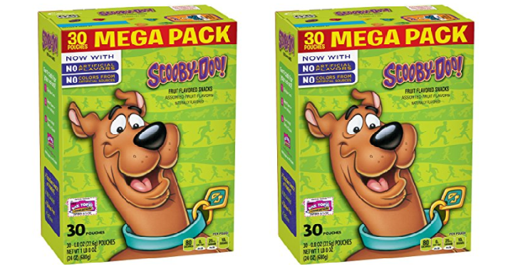Betty Crocker Scooby Doo Fruit Snacks (30 Count) Only $5.70 Shipped!