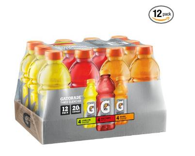 Gatorade Original Thirst Quencher Variety Pack, 20 Ounce Bottles (Pack of 12) – Only $8.49!