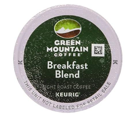 Green Mountain Coffee, Breakfast Blend, K-Cup Counts, 50 Count – Only $15.61!