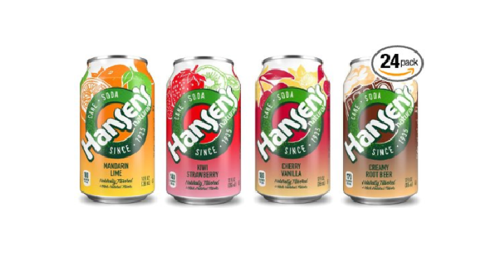 Hansen’s Cane Soda Variety Pack, 12 Ounce (Pack of 24) Only $8.64 Shipped!
