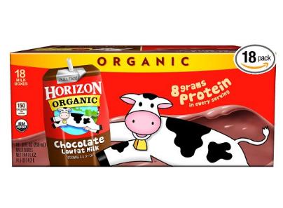 Horizon Organic Low Fat Milk, Chocolate, 8-Ounce Aseptic Cartons (Pack of 18) – Only $13.29!