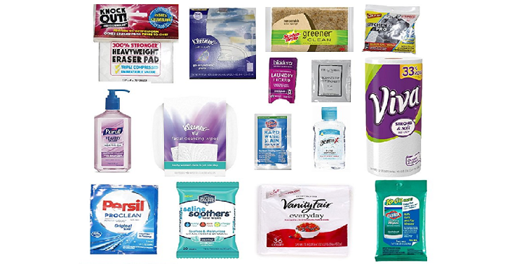 Prime Members: FREE Household Essentials Sample Box After $14.99 Amazon Credit!