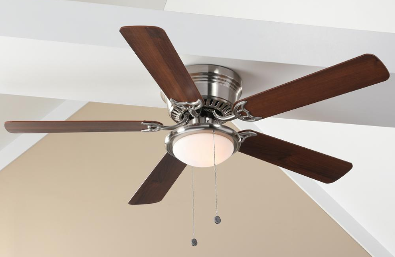 Hugger 52 in. LED White Ceiling Fan—$33.98!