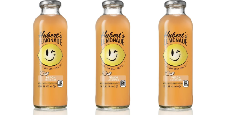 Hubert’s Lemonade, Peach, 16 Ounce (Pack of 12) Only $14.28 Shipped!
