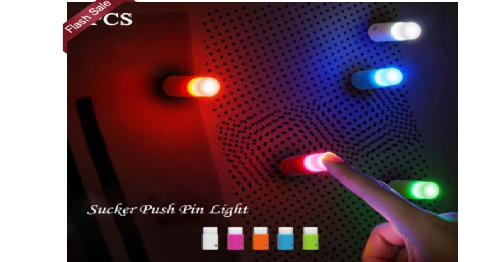 LED Bulletin Board Small Push Pin Lights (5 Pieces) Only $2.59 Shipped!