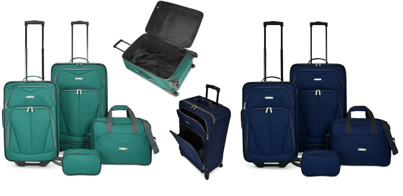 Travel Select Kingsway Four Piece Luggage Set—$59.49!!