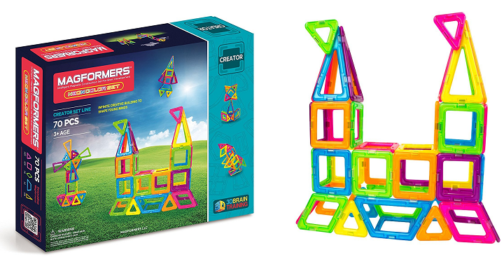 Magformers Creator Neon Set (70 Pieces) Only $58.85 Shipped!