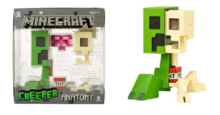 Minecraft Creeper Anatomy Figure Only $7.99 Shipped!