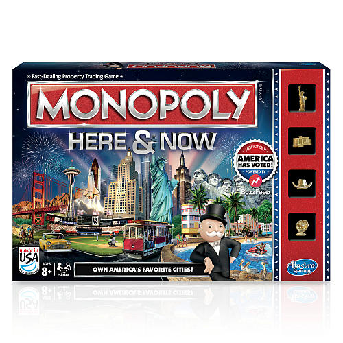 Monopoly Here & Now Game Only $3.99 at ToysRUs!