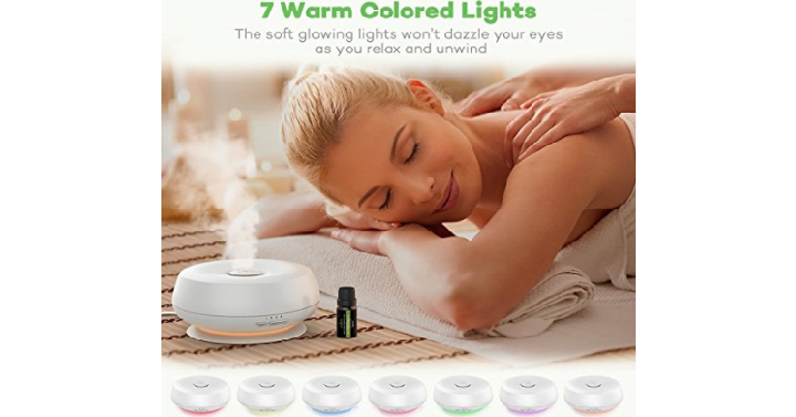 Essential Oil Diffuser Only $16.79 Shipped! (Reg. $42.99)
