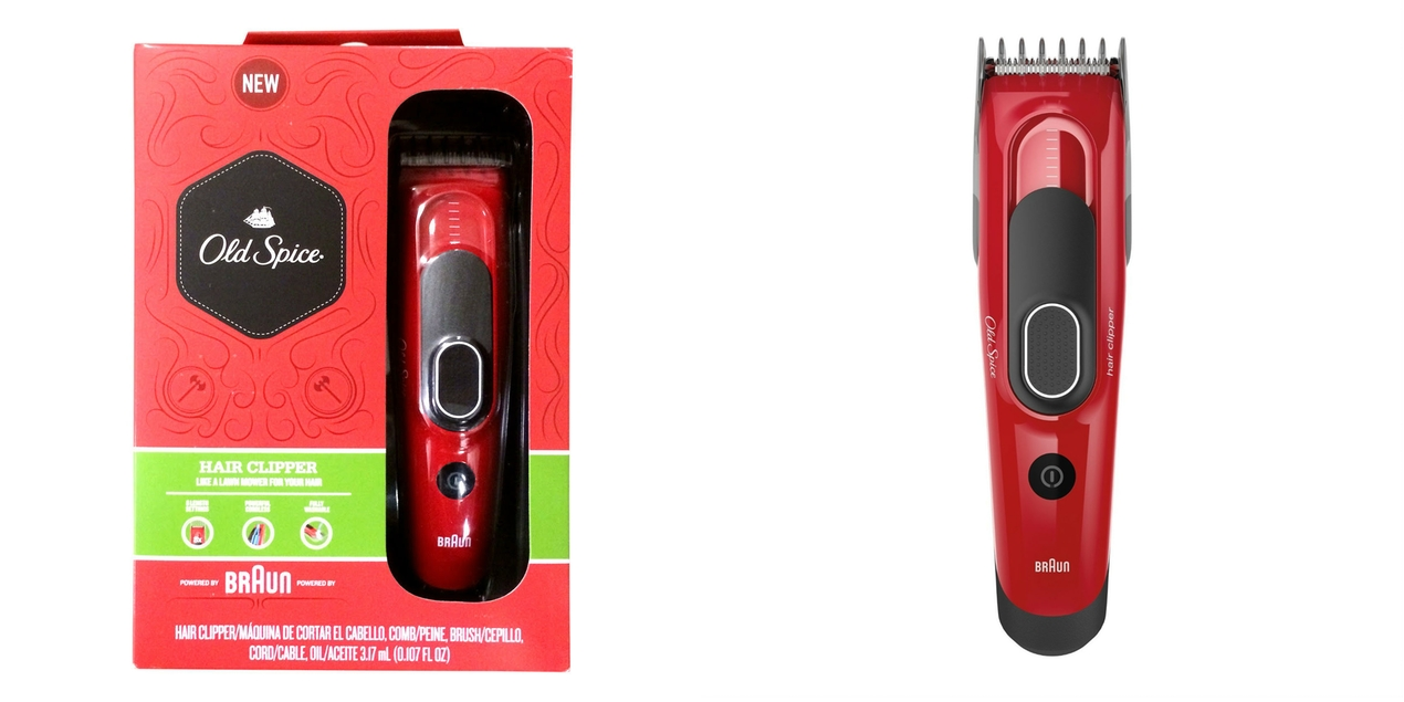 Braun Old Spice Hair Clippers Just $16.99! Free Shipping!