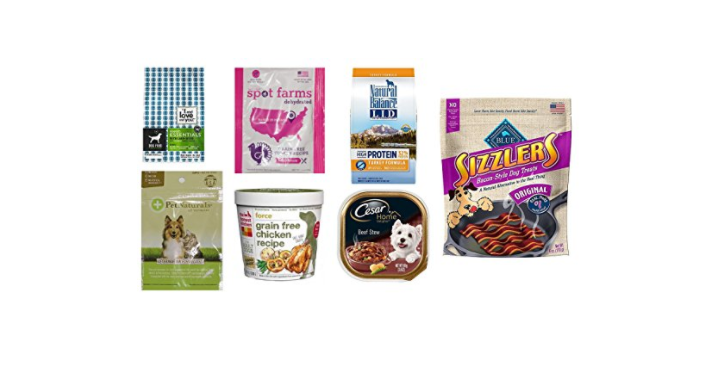 Prime Members! Dog Food and Treats Sample Box for FREE After $11.99 Amazon Credit!