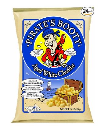 Pirate’s Booty Aged White Cheddar, 1 Ounce (Pack of 24) – Only $11.37! *Prime Member Exclusive*
