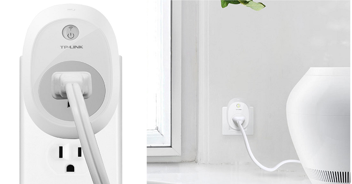 TP-Link Smart Plug Wi-Fi Only $19.99! Control Your Devices from Anywhere!