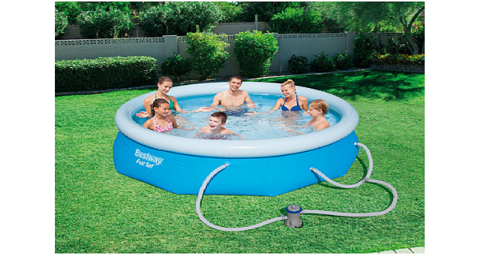 Bestway 10′ x 30″ Inflatable Fast Set Pool Only $39.99! (Reg. $99.99)