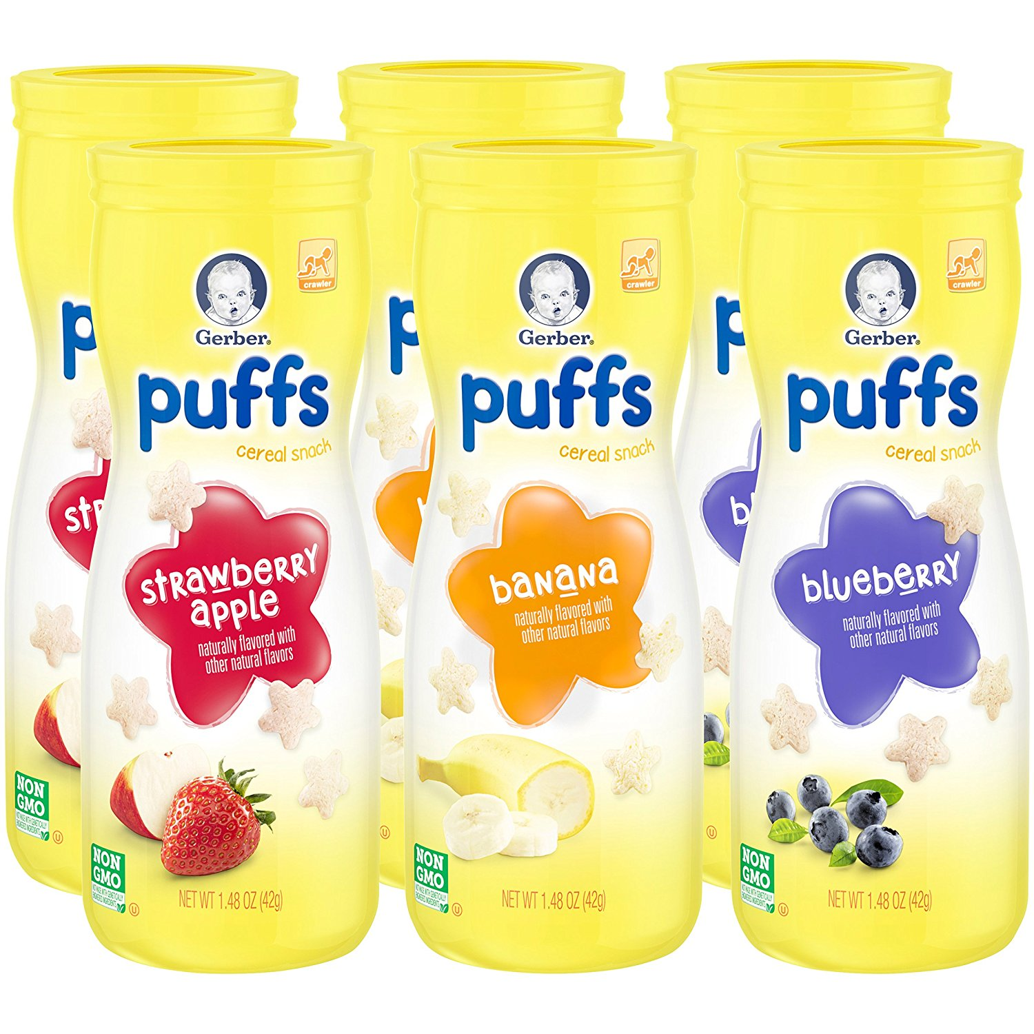 Gerber Graduates Puffs Cereal Snack 6 Count Only $9.97 Shipped!