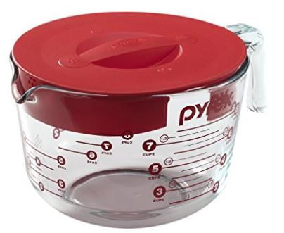 Pyrex Prepware 8-Cup Glass Measuring Cup with Lid – Only $13.10!