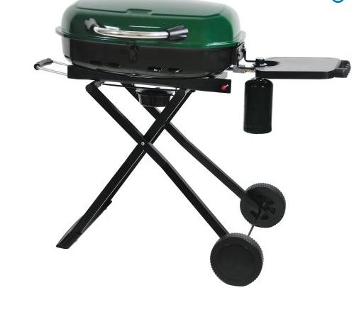 RevoAce 15,000 BTU LP Gas Tailgating Grill (Hunter Lodge Green) – Only $62.98!