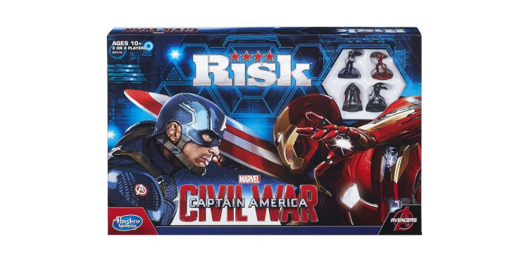 Risk: Captain America: Civil War Edition Game Only $4.97! (Reg. $24.99)
