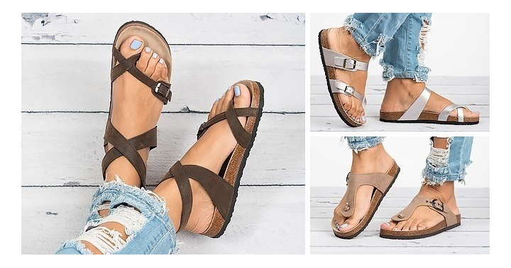 Summer Sandals – 5 Different Styles Only $22.99! (Reg. $39.99)