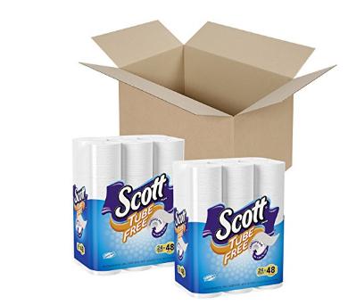 Scott Tube-Free Toilet Paper, 48 Count – Only $11.89!