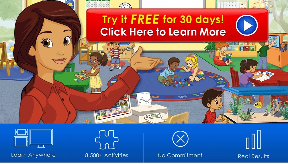 Try ABC Mouse FREE for 30 Days!