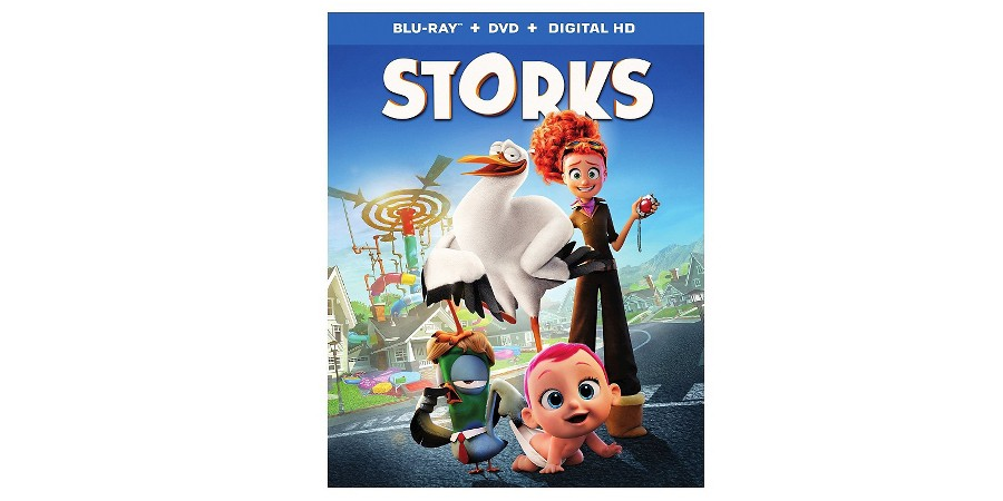 Storks Blu-ray+DVD+Digital Only $10.00! (Reg. $24.99)
