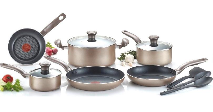 T-fal Nonstick Thermo-Spot Heat Indicator Cookware Set (12-Piece) – Only $62.22 Shipped!