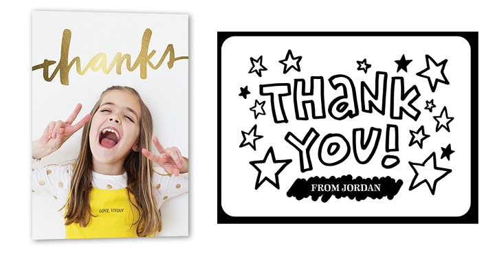Possible 10 FREE Thank you Cards + FREE Shipping! (Check Your Email)