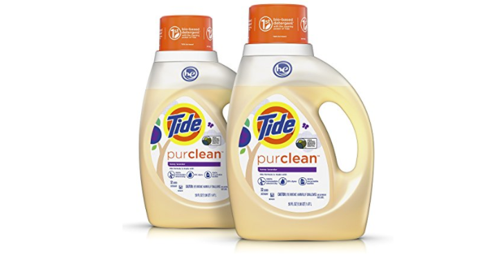 Tide Purclean Liquid Laundry Detergent 100 Fl Oz (64 Loads) Only $13.19 Shipped!