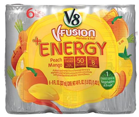 V8 +Energy, Peach Mango, 8 Ounce (Pack of 24) – Only $9.55!
