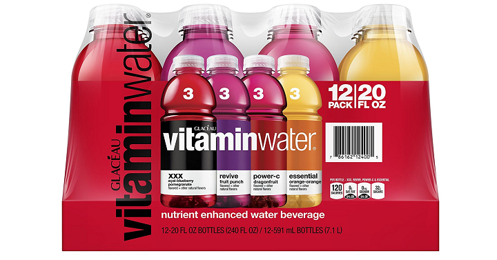 Vitaminwater Zero Variety Pack (20fl oz) 12 Pack Only $10.43 Shipped!