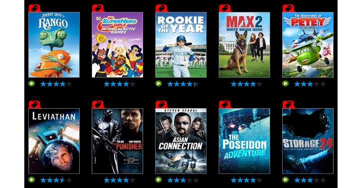 10¢ Movie Rentals From VUDU Today ONLY! (July 26th)